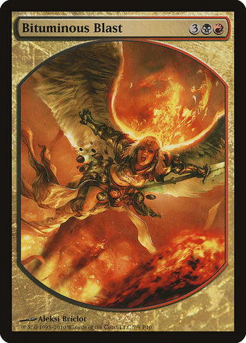 Bituminous Blast [Magic Player Rewards 2010] Magic: The Gathering