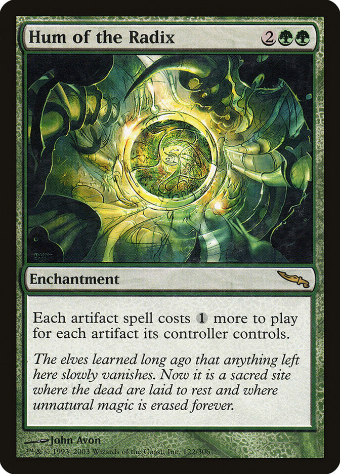 Hum of the Radix [Mirrodin] Magic: The Gathering