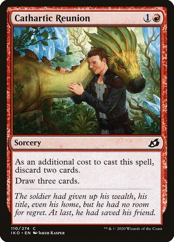Cathartic Reunion [Ikoria: Lair of Behemoths] Magic: The Gathering