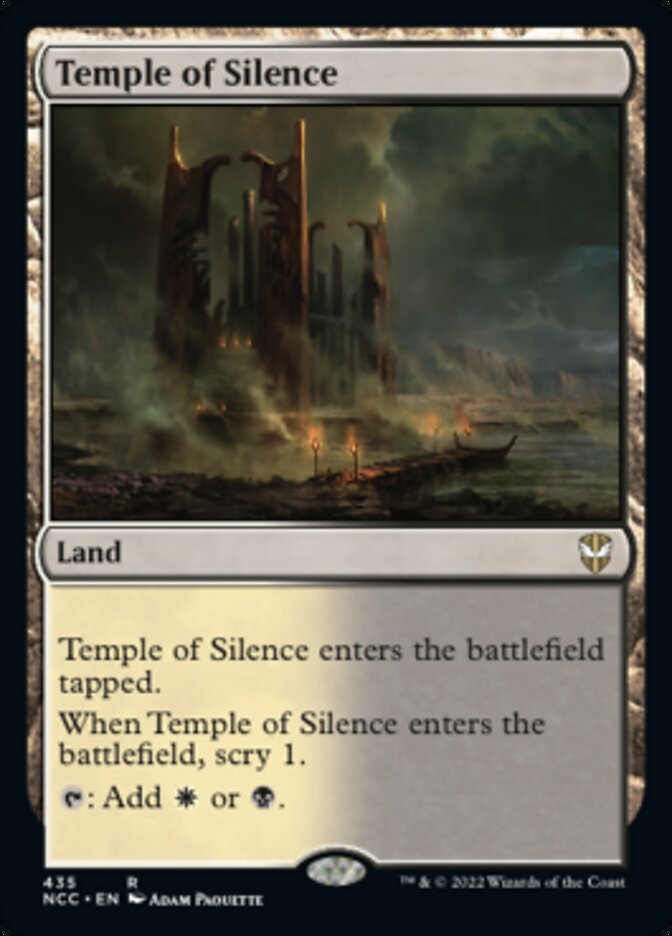 Temple of Silence [Streets of New Capenna Commander] Magic: The Gathering