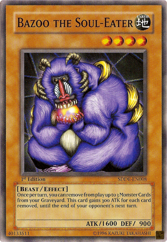 Bazoo the Soul-Eater [SDDE-EN008] Common Yu-Gi-Oh!