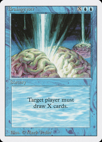 Braingeyser [Revised Edition] Magic: The Gathering