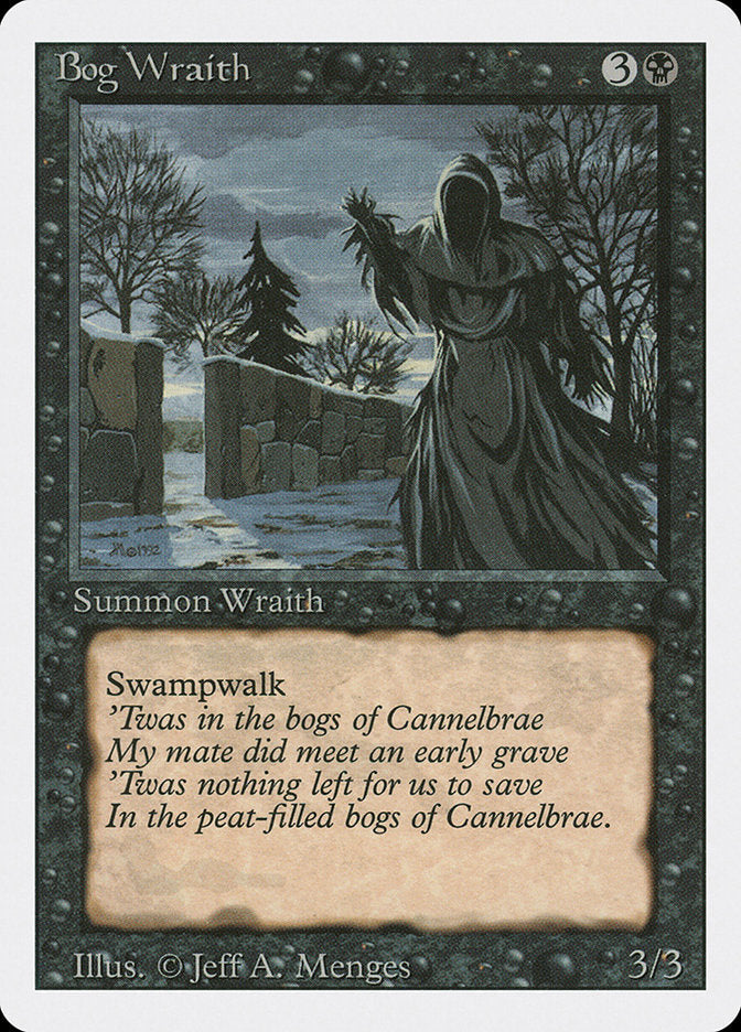 Bog Wraith [Revised Edition] Magic: The Gathering