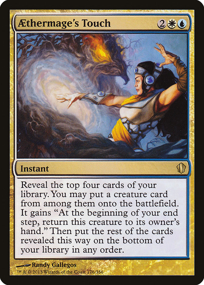 Aethermage's Touch [Commander 2013] Magic: The Gathering