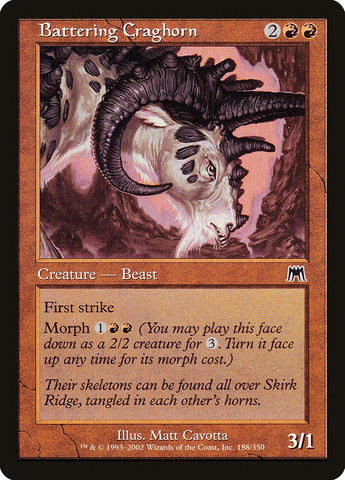Battering Craghorn [Onslaught] Magic: The Gathering