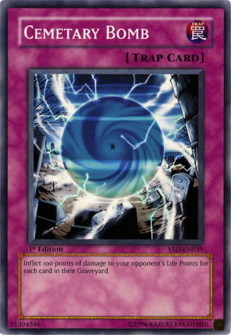 Cemetary Bomb [YSD-EN039] Common Yu-Gi-Oh!