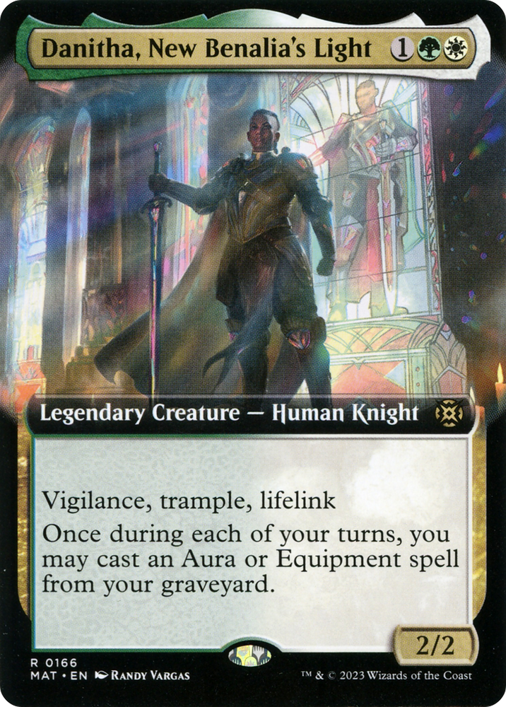 Danitha, New Benalia's Light (Extended Art) [March of the Machine: The Aftermath] Magic: The Gathering