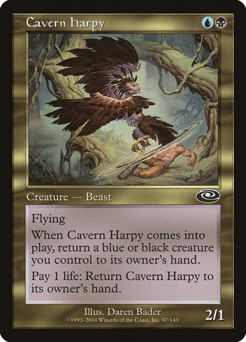Cavern Harpy [Planeshift] Magic: The Gathering
