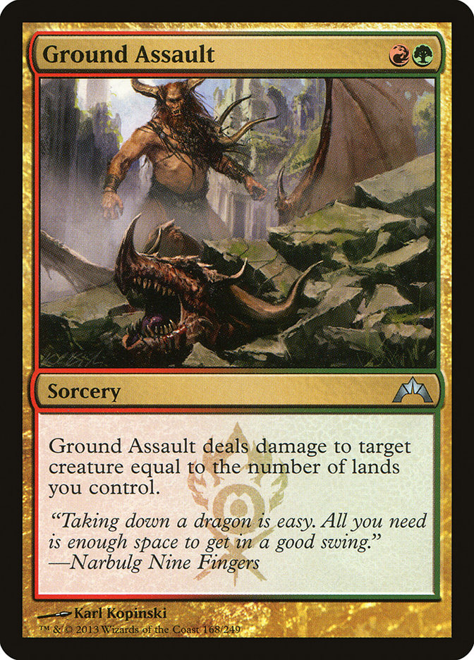 Ground Assault [Gatecrash] Magic: The Gathering