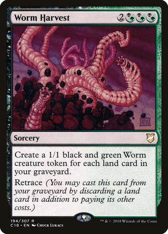 Worm Harvest [Commander 2018] Magic: The Gathering