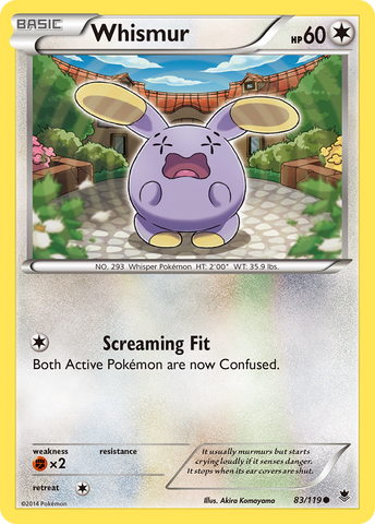 Whismur (83/119) [XY: Phantom Forces] Pokémon