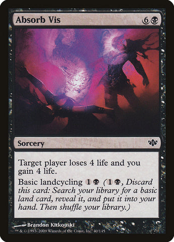 Absorb Vis [Conflux] Magic: The Gathering