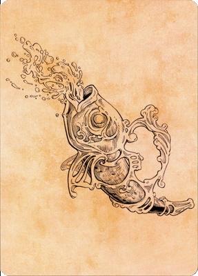 Decanter of Endless Water Art Card [Commander Legends: Battle for Baldur's Gate Art Series] Magic: The Gathering