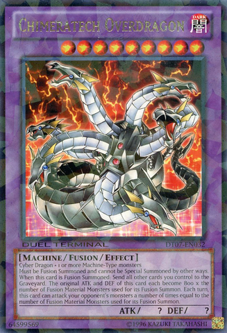 Chimeratech Overdragon [DT07-EN032] Rare Yu-Gi-Oh!