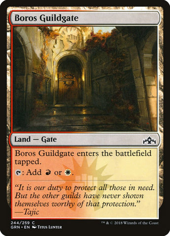 Boros Guildgate (244/259) [Guilds of Ravnica] Magic: The Gathering
