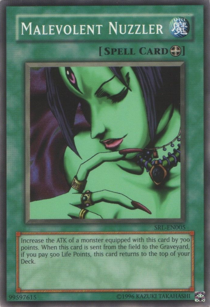 Malevolent Nuzzler [SRL-005] Common Yu-Gi-Oh!