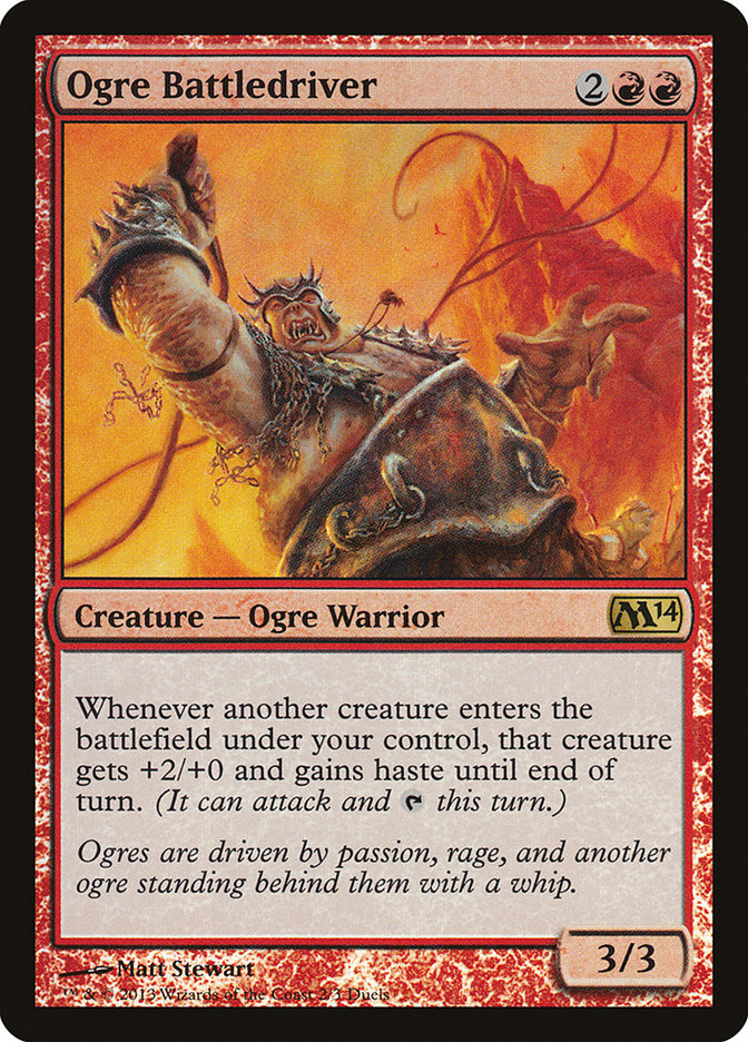 Ogre Battledriver (Duels of the Planeswalkers Promos) [Duels of the Planeswalkers Promos 2013] Magic: The Gathering