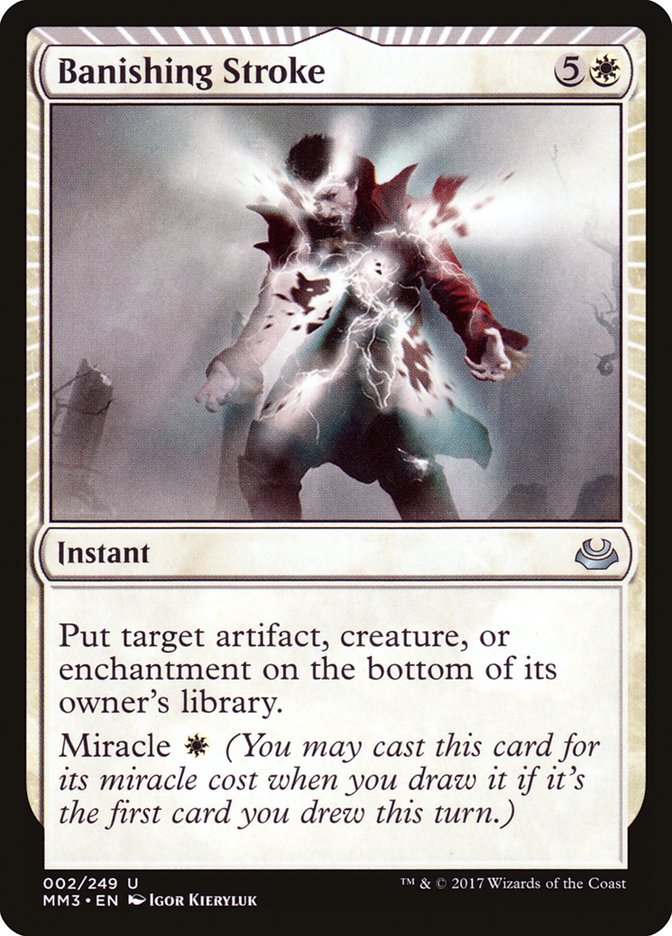Banishing Stroke [Modern Masters 2017] Magic: The Gathering