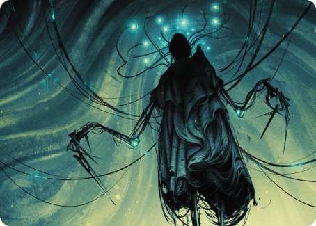 Ichor Synthesizer Art Card [Phyrexia: All Will Be One Art Series] Magic: The Gathering