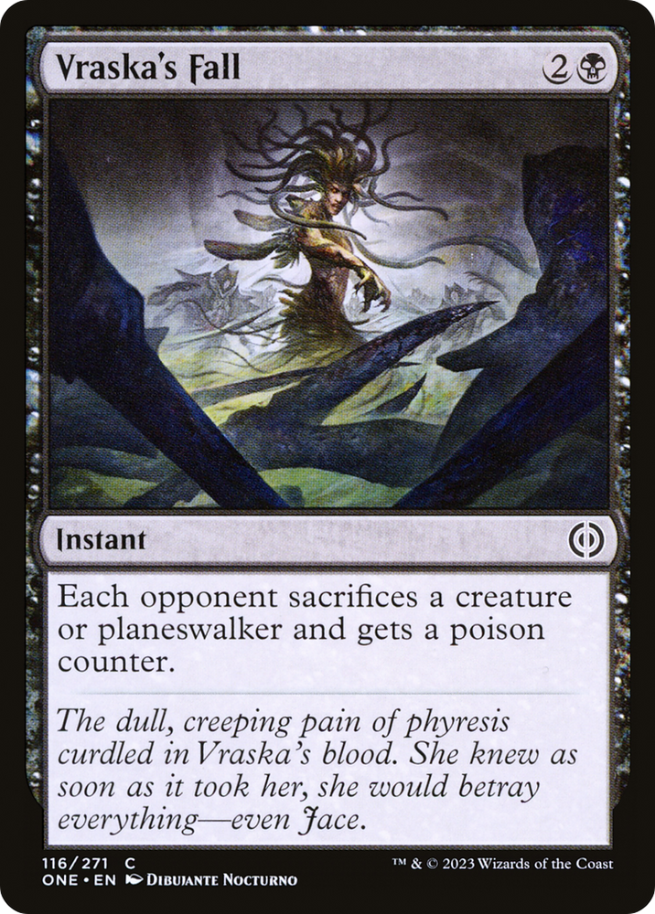 Vraska's Fall [Phyrexia: All Will Be One] Magic: The Gathering