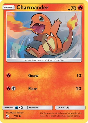 Charmander (7/68) [Sun & Moon: Hidden Fates] Pokémon