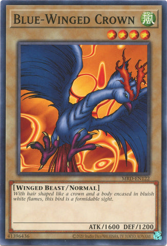 Blue-Winged Crown (25th Anniversary) [MRD-EN122] Common Yu-Gi-Oh!