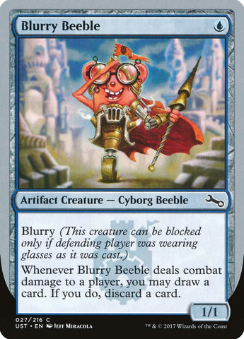 Blurry Beeble [Unstable] Magic: The Gathering