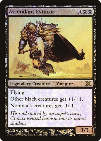 Ascendant Evincar (Premium Foil) [Tenth Edition] Magic: The Gathering