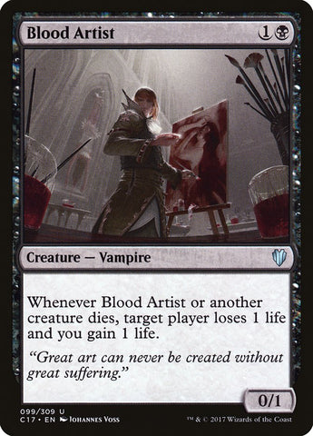 Blood Artist [Commander 2017] Magic: The Gathering