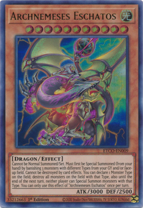 Archnemeses Eschatos [ETCO-EN009] Ultra Rare Yu-Gi-Oh!