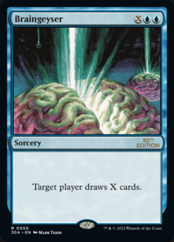 Braingeyser [30th Anniversary Edition] Magic: The Gathering
