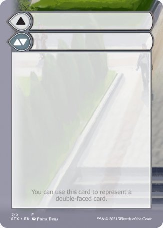 Helper Card (7/9) [Strixhaven: School of Mages Tokens] Magic: The Gathering