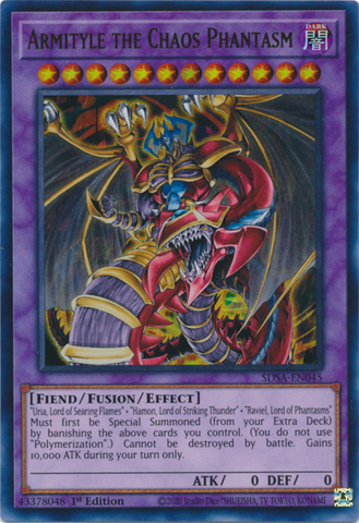 Armityle the Chaos Phantom [SDSA-EN045] Ultra Rare Yu-Gi-Oh!