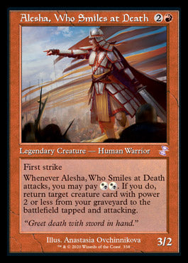 Alesha, Who Smiles at Death (Timeshifted) [Time Spiral Remastered] Magic: The Gathering