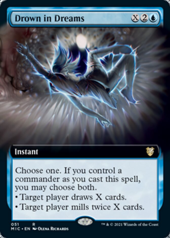 Drown in Dreams (Extended Art) [Innistrad: Midnight Hunt Commander] Magic: The Gathering