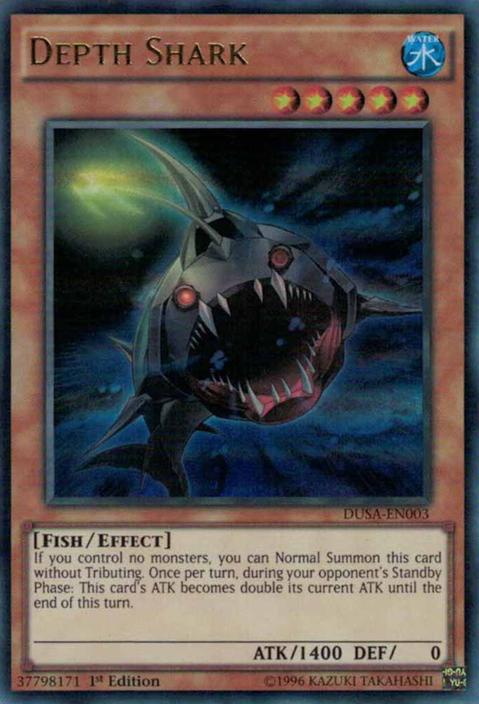 Depth Shark [DUSA-EN003] Ultra Rare Yu-Gi-Oh!