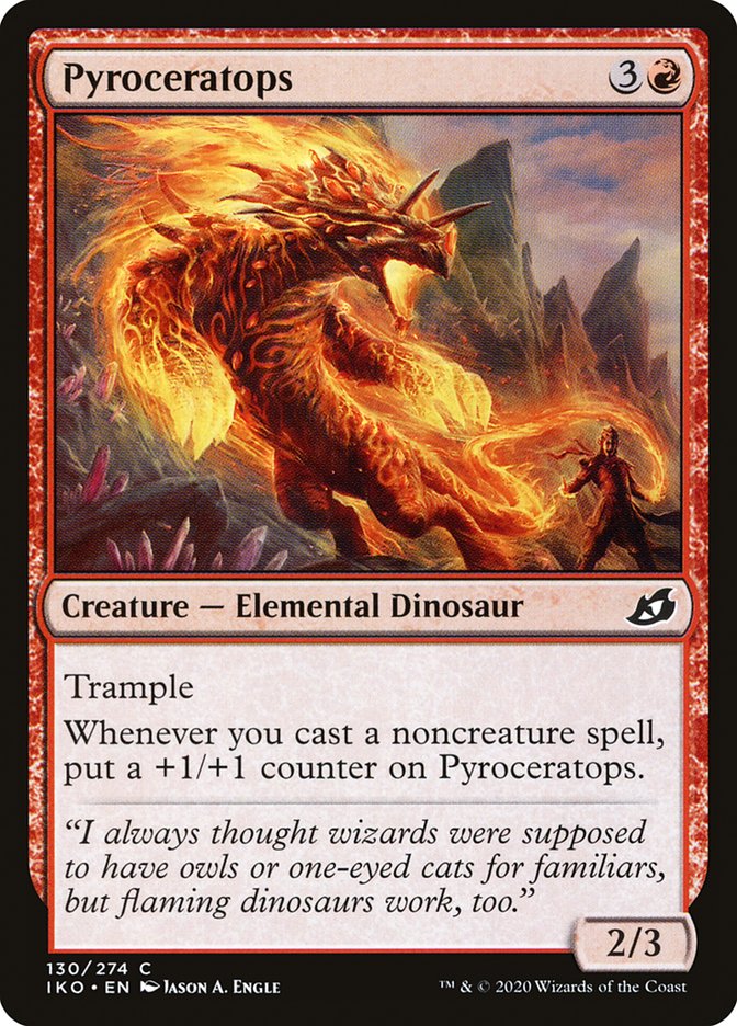 Pyroceratops [Ikoria: Lair of Behemoths] Magic: The Gathering