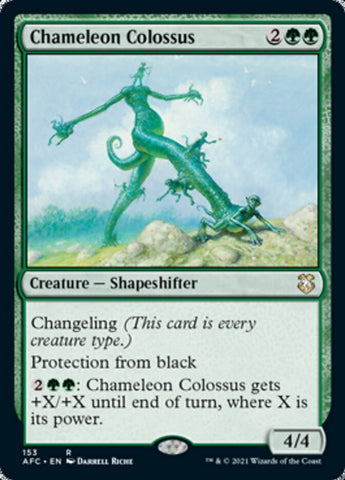 Chameleon Colossus [Dungeons & Dragons: Adventures in the Forgotten Realms Commander] Magic: The Gathering