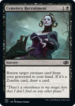 Cemetery Recruitment [Jumpstart 2022] Magic: The Gathering