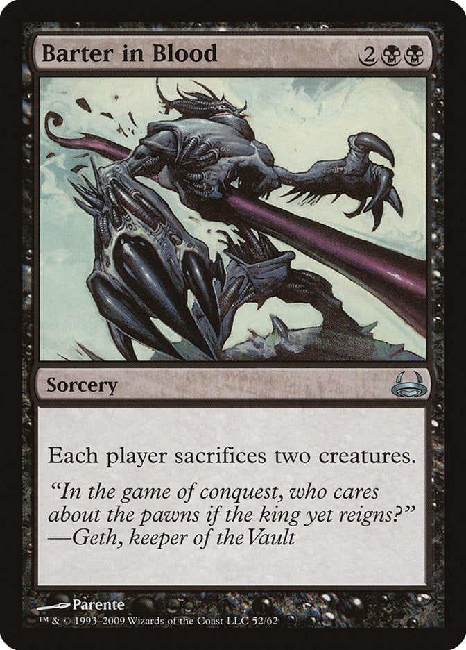 Barter in Blood [Duel Decks: Divine vs. Demonic] Magic: The Gathering