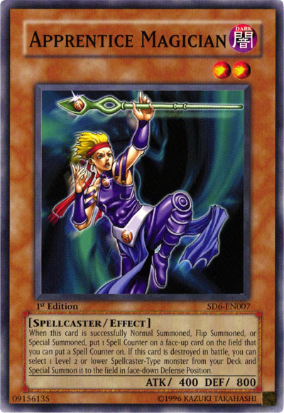 Apprentice Magician [SD6-EN007] Common Yu-Gi-Oh!