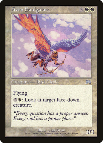 Aven Soulgazer [Onslaught] Magic: The Gathering