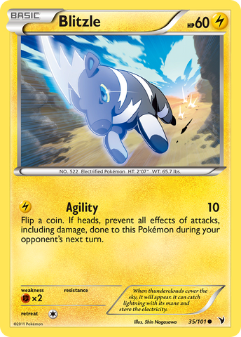 Blitzle (35/101) [Black & White: Noble Victories] Pokémon