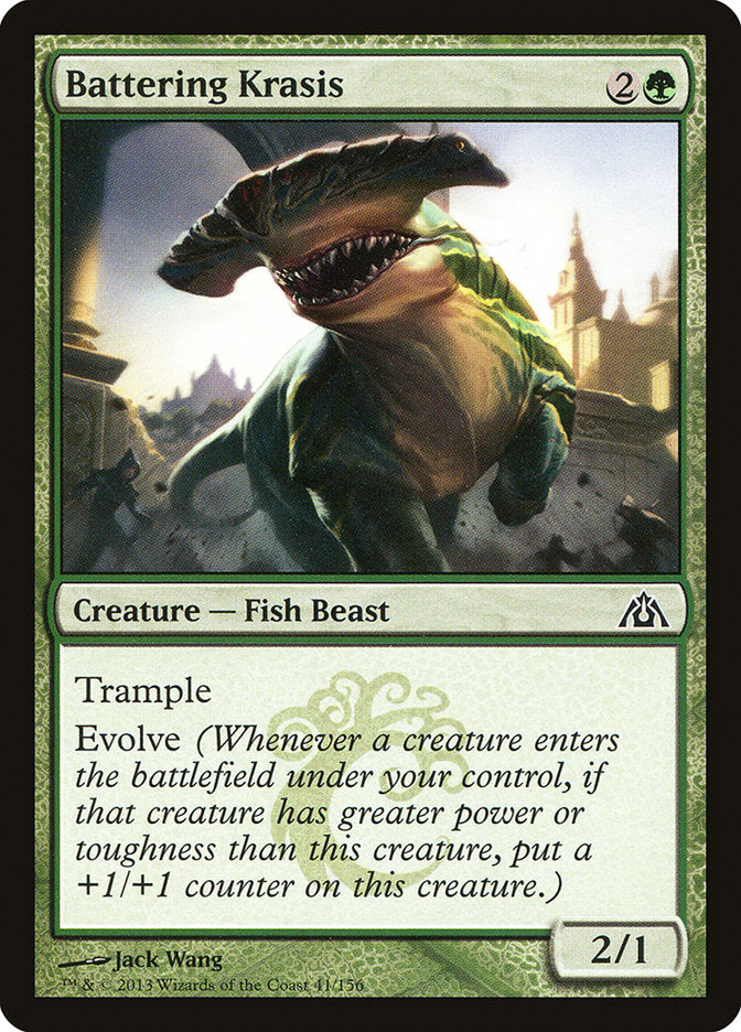 Battering Krasis [Dragon's Maze] Magic: The Gathering