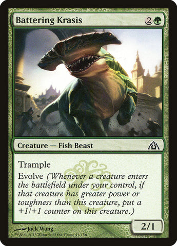 Battering Krasis [Dragon's Maze] Magic: The Gathering