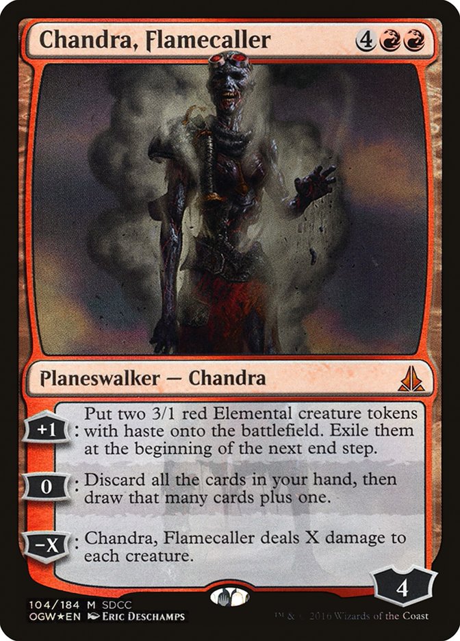 Chandra, Flamecaller [San Diego Comic-Con 2016] Magic: The Gathering