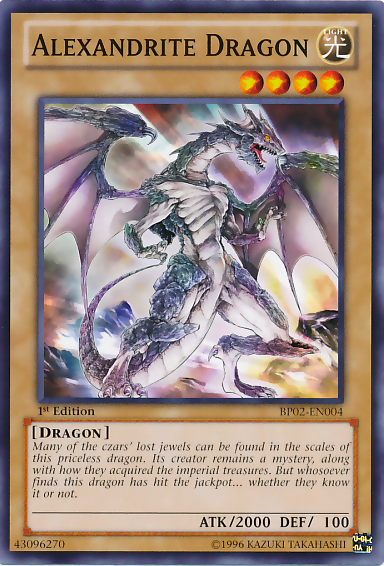 Alexandrite Dragon [BP02-EN004] Common Yu-Gi-Oh!