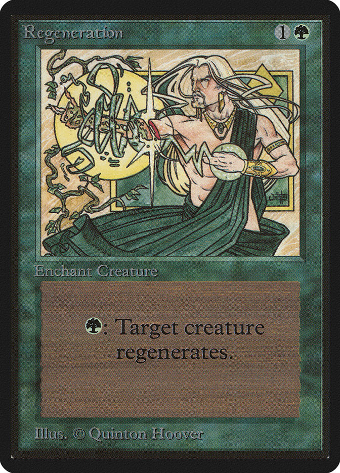 Regeneration [Beta Edition] Magic: The Gathering