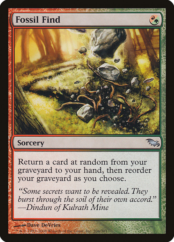 Fossil Find [Shadowmoor] Magic: The Gathering