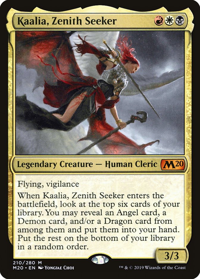 Kaalia, Zenith Seeker [Core Set 2020] Magic: The Gathering